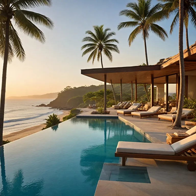 Elegant beachfront hotels in El Salvador for a refined coastal escape