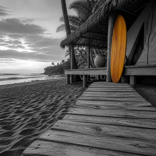 Almare Zonte: beachfront elegance and glamping comfort on El Zonte beach